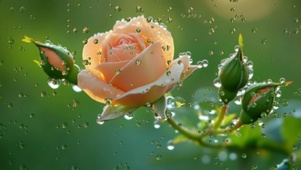 水雾小花