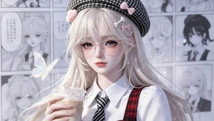 可爱风少女