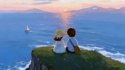 和小伙伴去看海