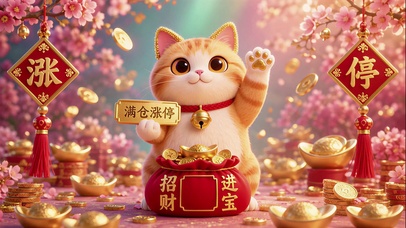 涨停招财猫