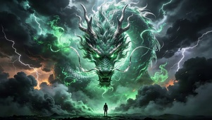 绿色神龙