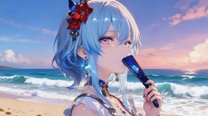 夕澜蓝调