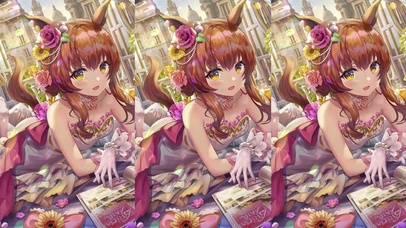 自制：棕发少女