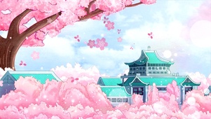 古风樱花