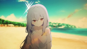 夕阳下亚津子