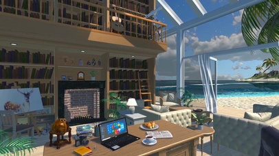  海滩之家晴天氛围