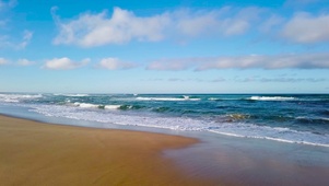 放松海浪海滩 