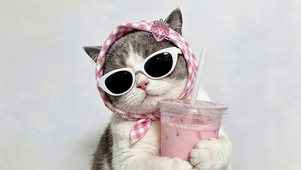奶茶猫咪