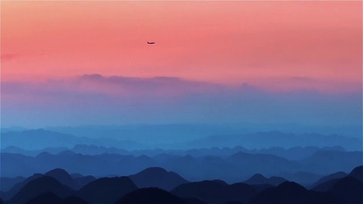 晚霞