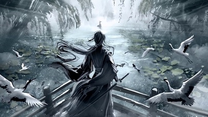 凭栏静听潇潇雨
