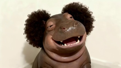 情侣壁纸—河马