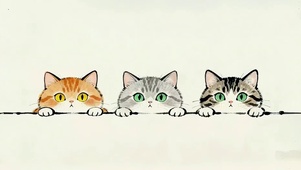 三只小猫
