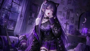微醺慵懒猫娘