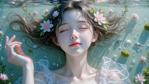 清凉感少女