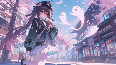 俏皮小幽灵