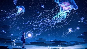 奇幻星空水母