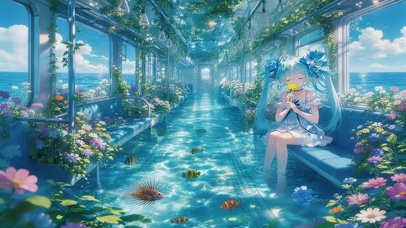 海洋列车女孩