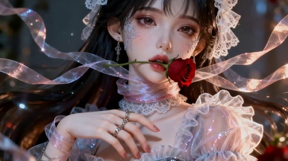 玫瑰花女孩