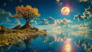 夜景星空