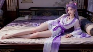 国风美女云霄仙子