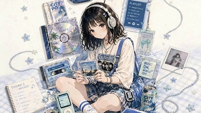 短发女孩
