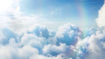 4K 高清 移动的云景