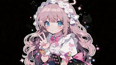 可爱治愈女孩