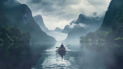 轻舟已过万重山