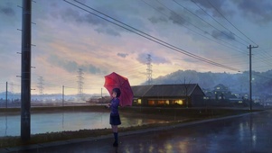 下雨了