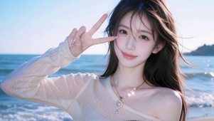 甜美女孩