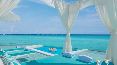 热带海滩度假村