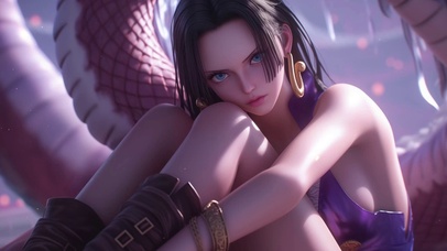 动漫美女汉库克