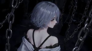 暗黑系美女