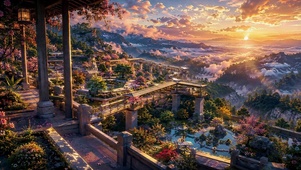 云海日出花园