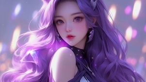 梦幻紫蝶女神