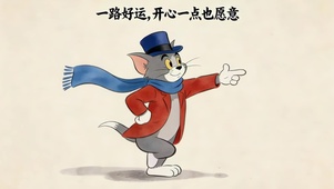 又好运又开心