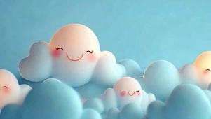 简约小清新云朵