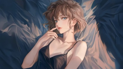 动漫少女灰原哀