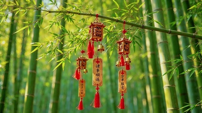 竹林风铃