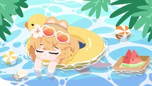 夏日女孩