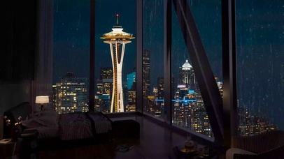 西雅图雨天公寓