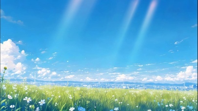 草甸晴空