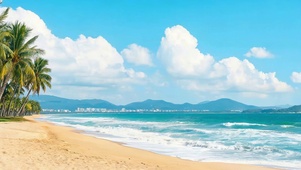 椰风晴海