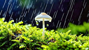 治愈蘑菇小雨4K