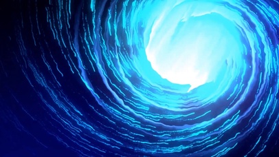 【4K3D】蓝色的虫洞