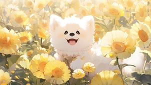 向日葵修狗