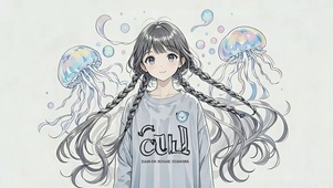 爱笑的可爱少女（4K动态静音）