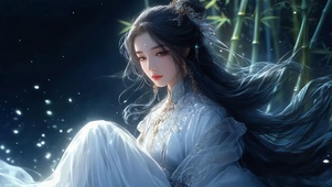 清新古风美女4k高清