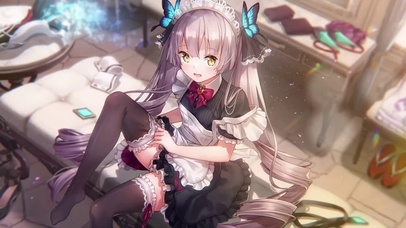 绯染天空黑丝女仆