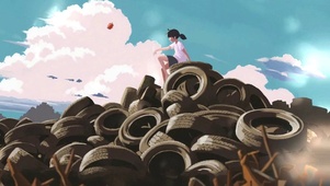 插画海景风格